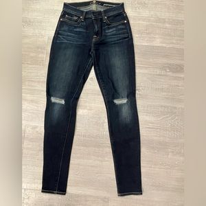 7 for all Mankind jeans size 25. Color/style gwenevere
